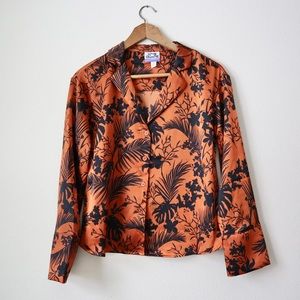 Future Collective Hawaiian Silk Top